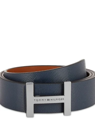 Navy+Tan Belt  Tommy Hilfiger SLG