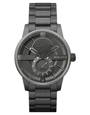 Police grey Dial Stainless Steel Strap Watch for Men