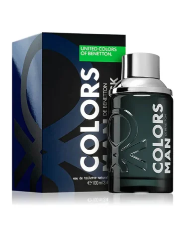 United Colors De Benetton Colors Black Intenso Eau De Toilette 100ml For Man