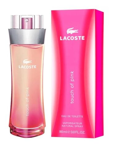 Lacoste Perfume - Lacoste Touch Of Pink - Perfumes For Women 90 Ml - Edt Spray