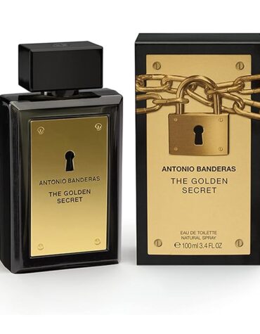 Antonio BanderasPerfumes - The Golden Secret - Eau de Toilette Spray for Men - Long Lasting