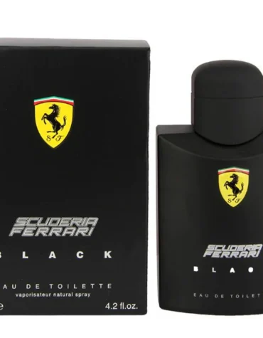 Ferrari Scuderia Black Eau De Toilette For Men - 125ml