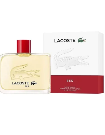 Lacoste Heritage Red Eau De Toilette for Men - 125 ml