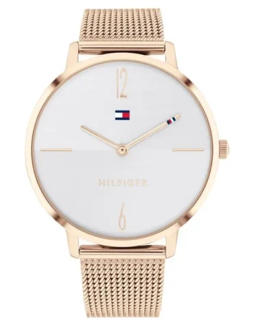Tommy Hilfiger Quartz Analog Silver Dial Stainless Steel Strap Watch for Women
