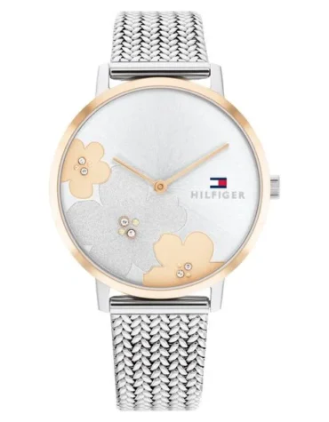 Tommy Hilfiger Quartz Multifunction Silver Dial Stainless Steel Strap Watch for Women