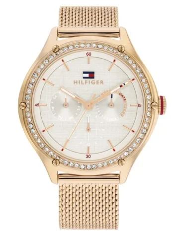 Tommy Hilfiger Quartz Multifunction Grey dial Stainless Steel Strap Watch for Women