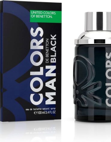 United Colors of Benetton Colors Man Black Eau de Toilette -100 ml