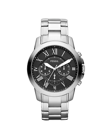 Fossil Men's Chronograph Stainless Steel Watch -FS4736I